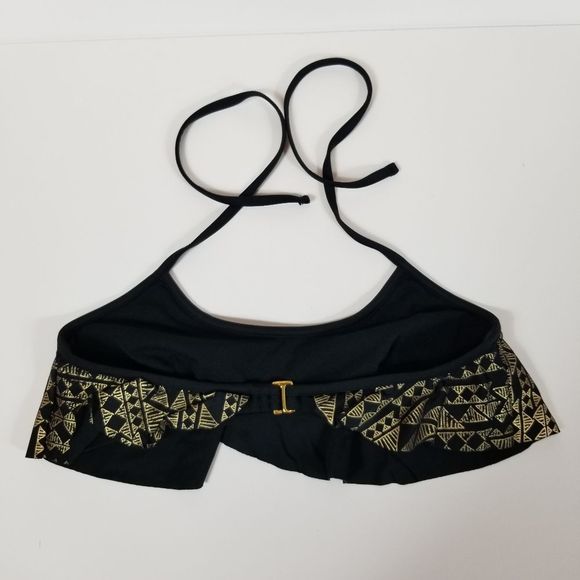 NINETY SIX DEGREES Ruffle Bikini Swim top - Picture 8 of 8